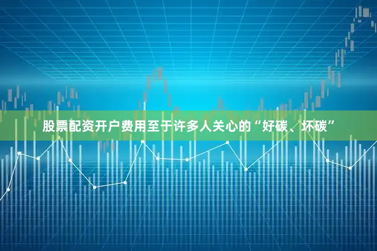 股票配资开户费用至于许多人关心的“好碳、坏碳”